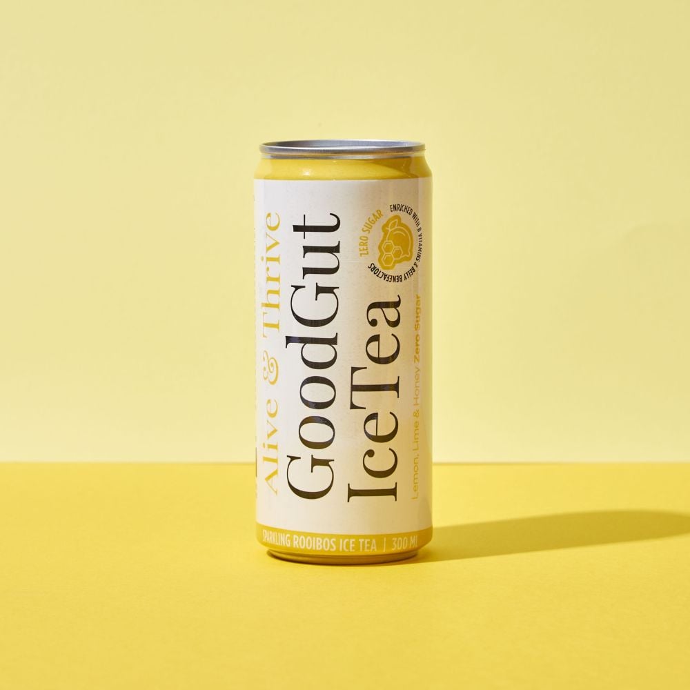 Good Gut - Probiotic Sparkling Ice Tea Lemon Zero Sugar 300ml