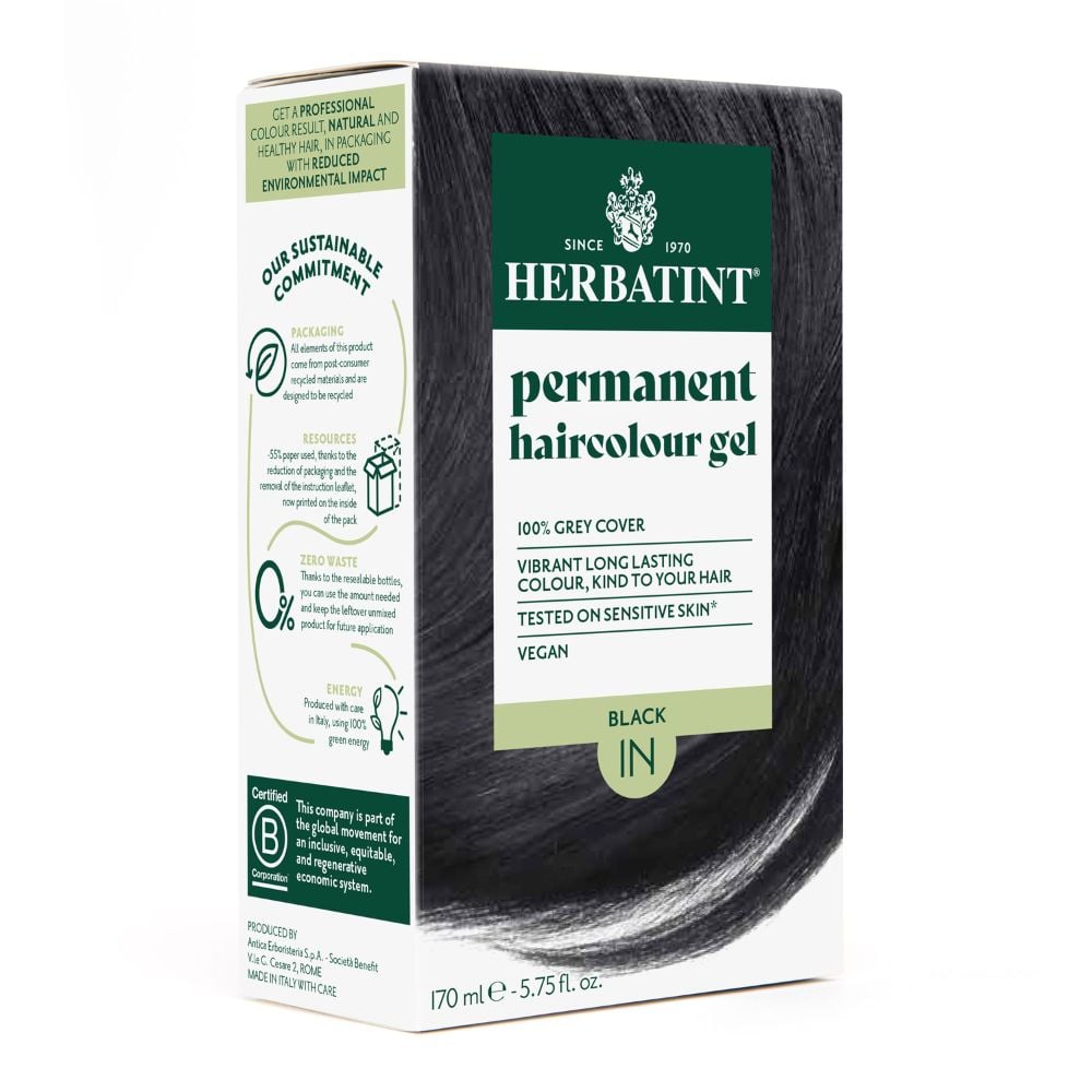 Herbatint - Hair Colour Black 1N 170ml