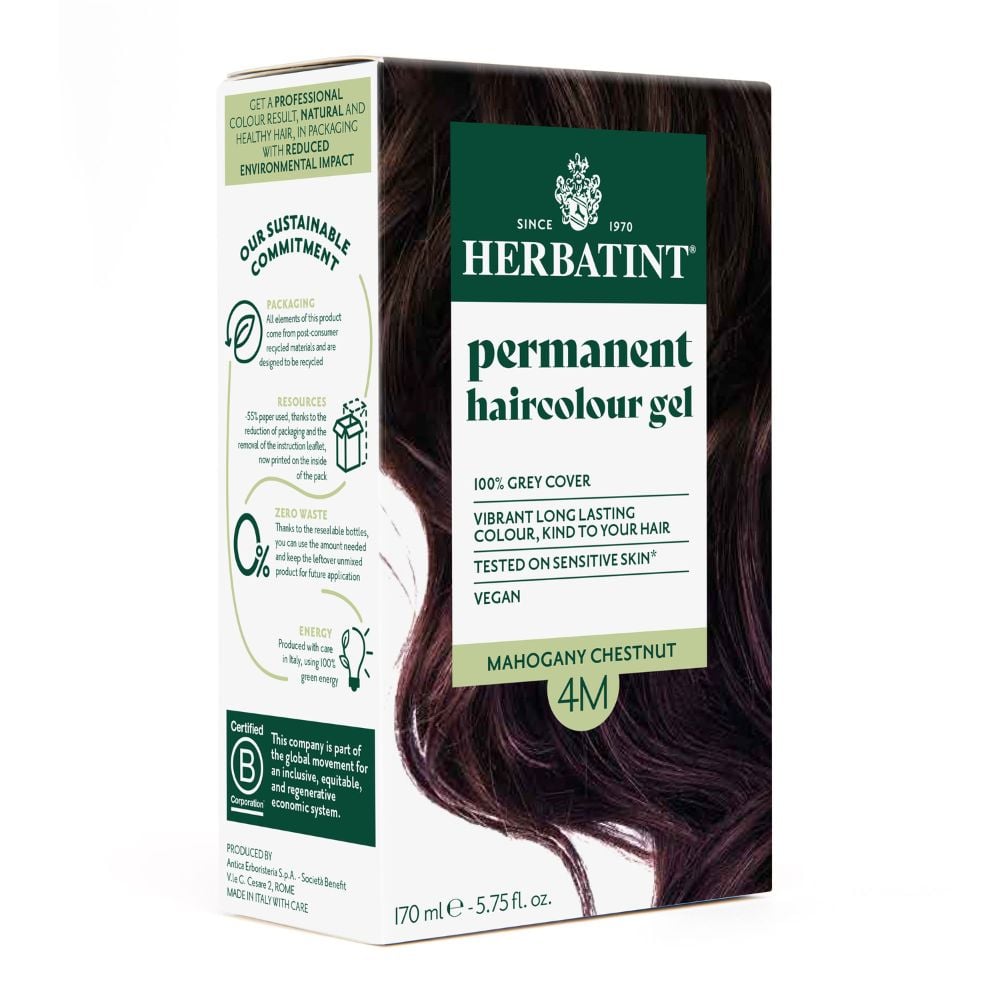 Herbatint - Hair Colour Mahogany Chestnut 4M 170ml