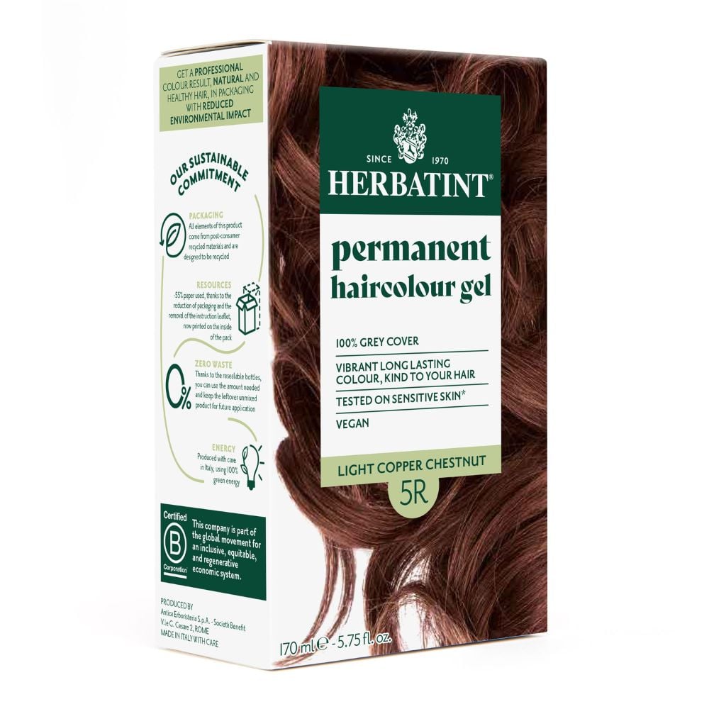Herbatint - Hair Colour Light Copper Chestnut 5R 170ml