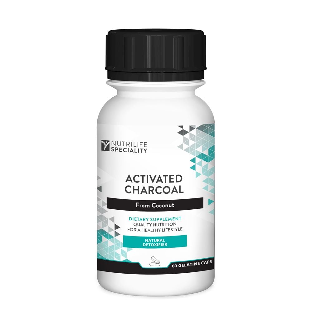 Nutri Life - Activated Charcoal 250mg 60s