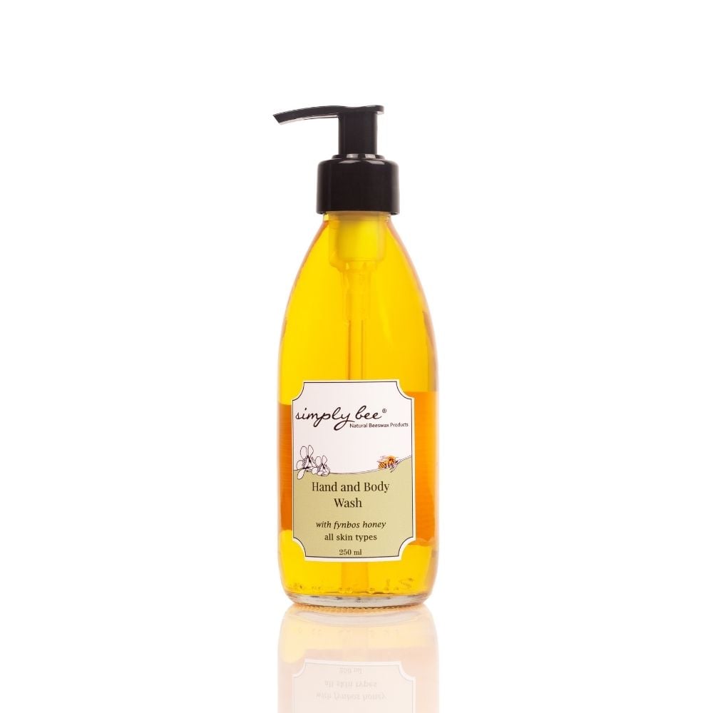 Simply Bee - Hand & Body Wash Honey Glass 250ml