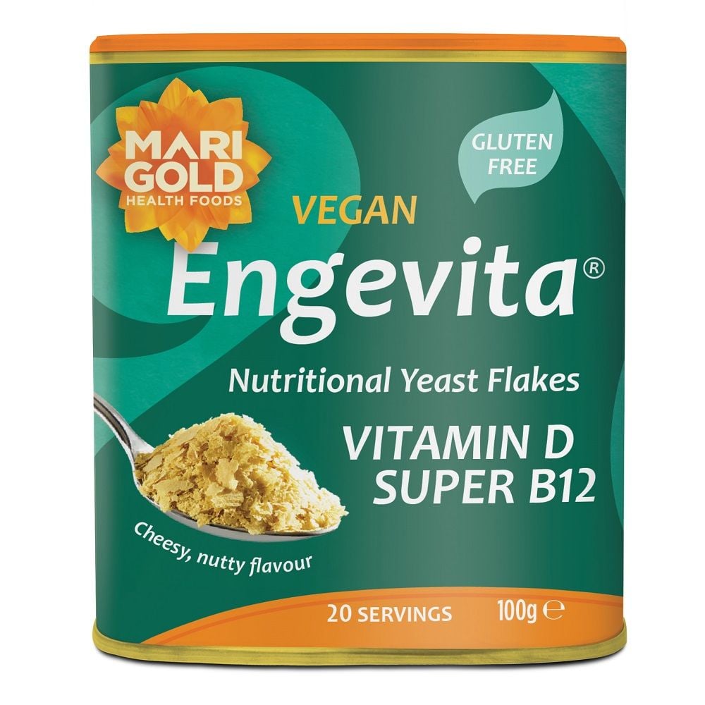 Marigold - Yeast Flakes Engevita Vit D & B12 100g