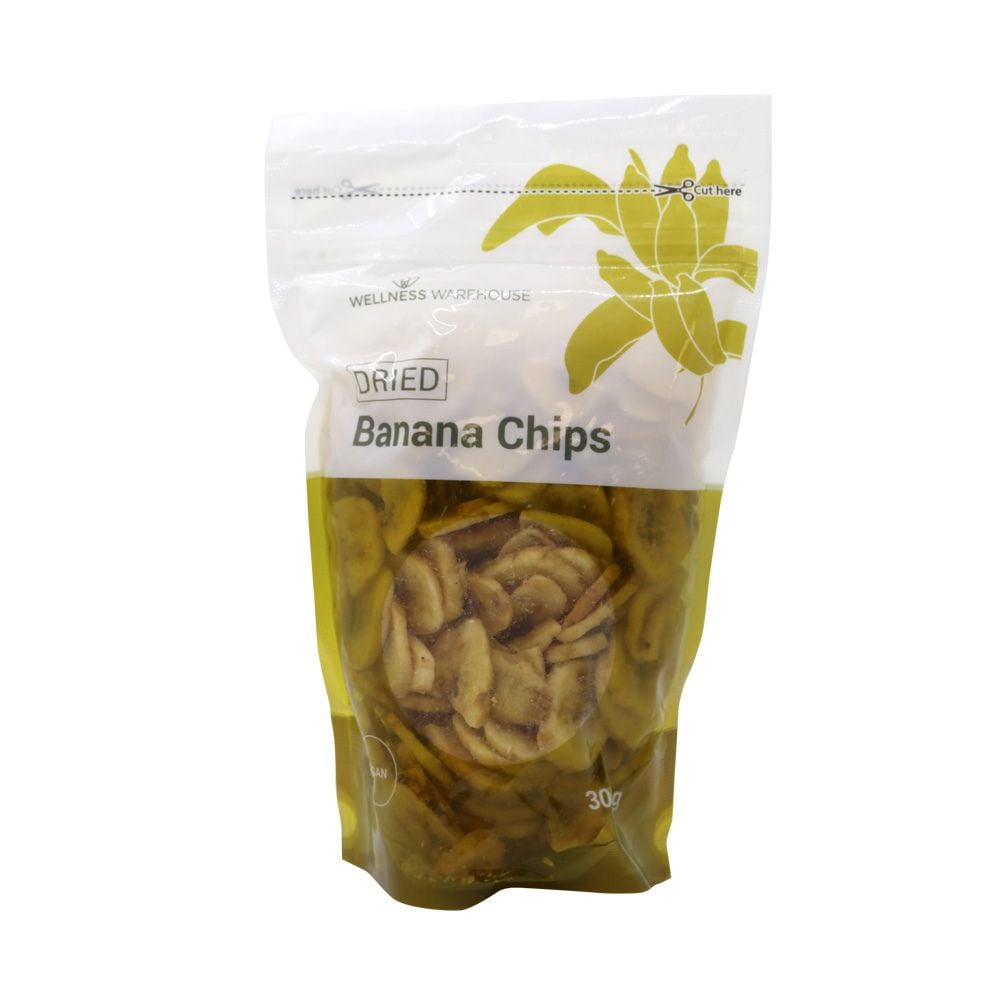 Wellness - Banana Chips Whole 300g