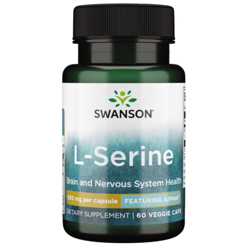Swanson - L-Serine Featuring Ajipure 500mg 60s