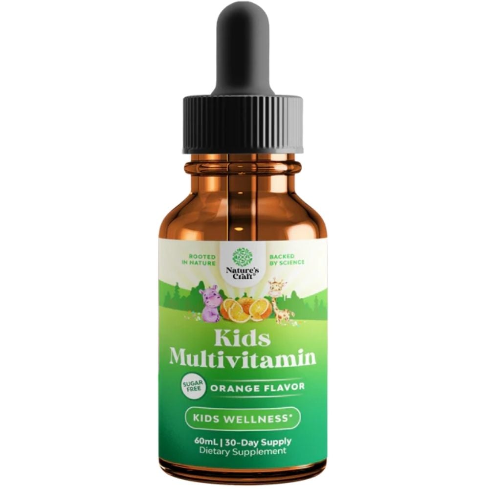 Nature's Craft - Kids Multivitamin Drops Orange 60ml