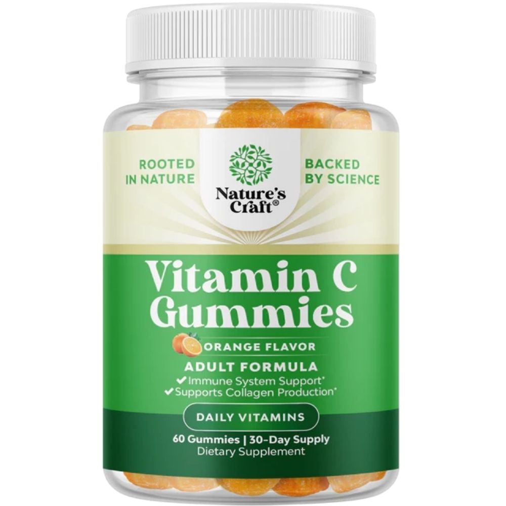 Nature's Craft - Vitamin C Gummies Orange 60s