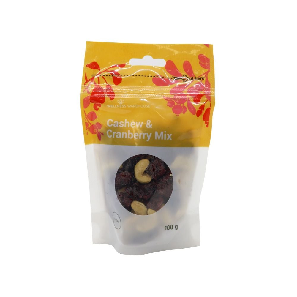 Wellness - Trail Mix Cashew & Cranberry 100g