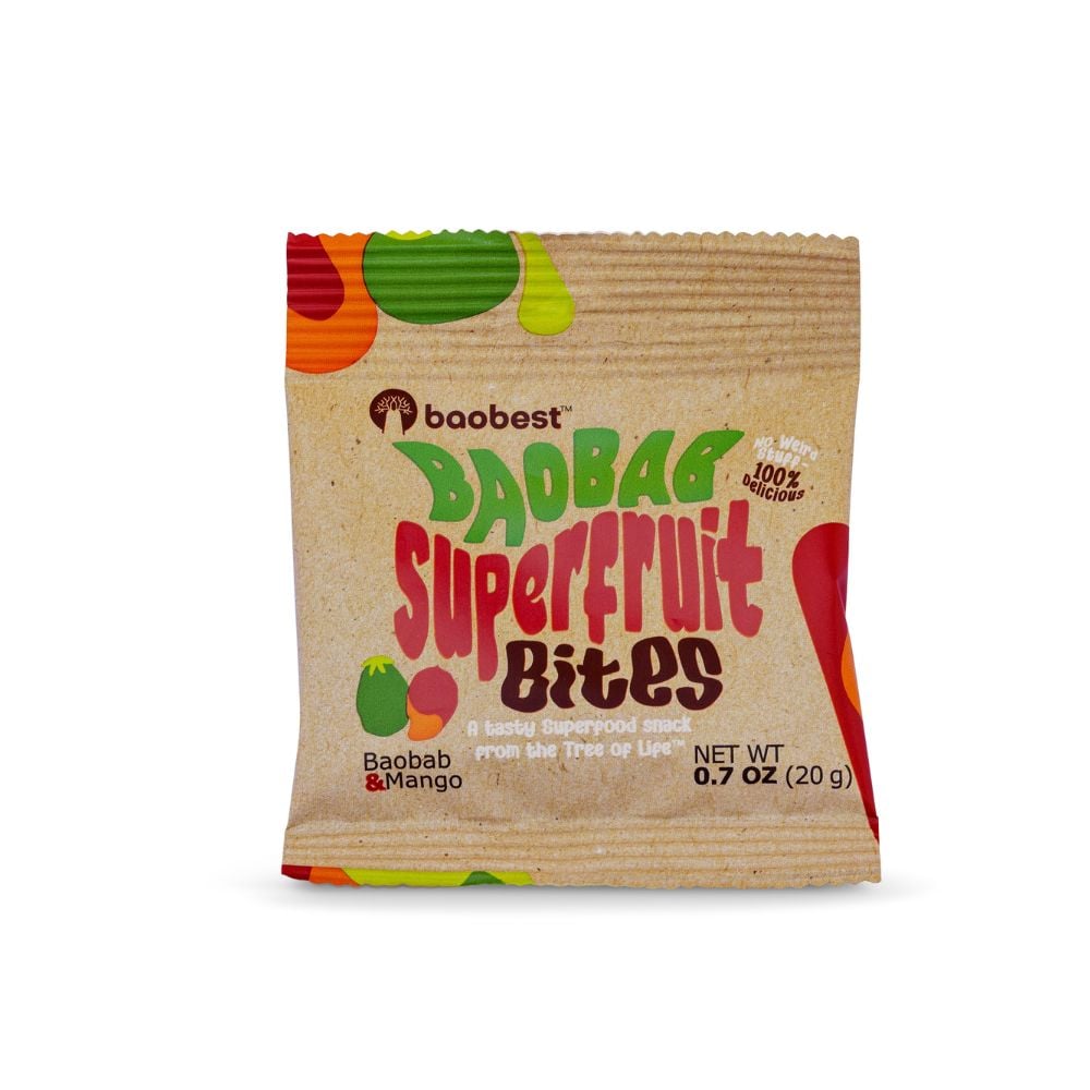 Baobest - Baobab Superfruit Bites Mango 20g