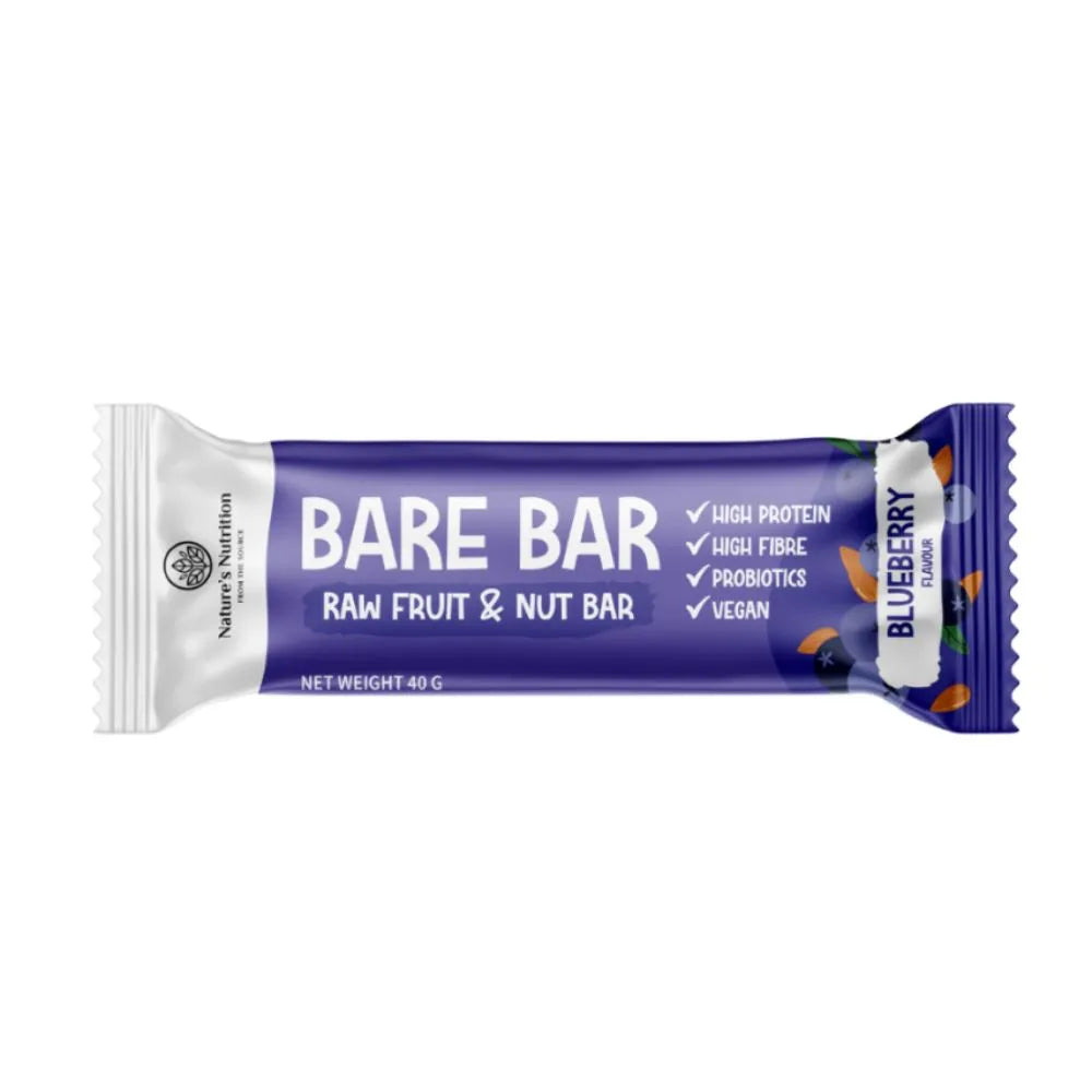 Nature's Nutrition - Bare Bar Blueberry 40g