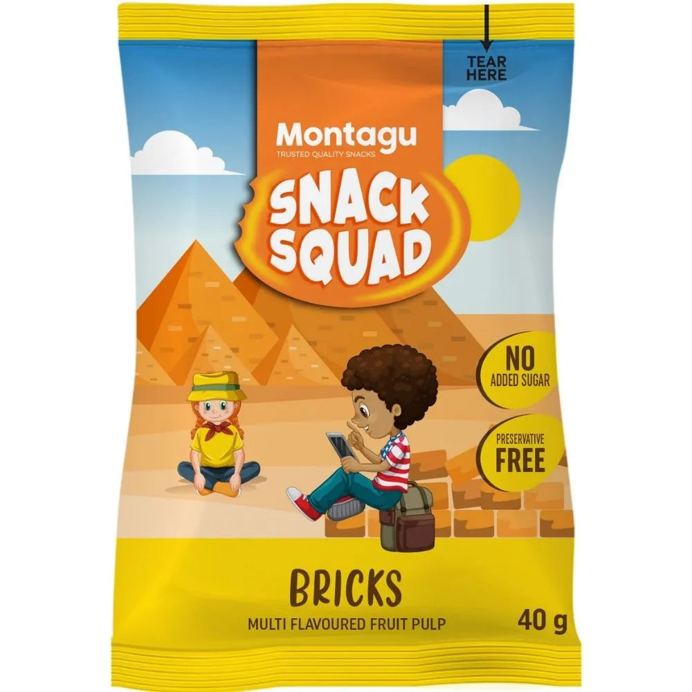 Montagu - Fruit Bricks Multi Flavoured 40g