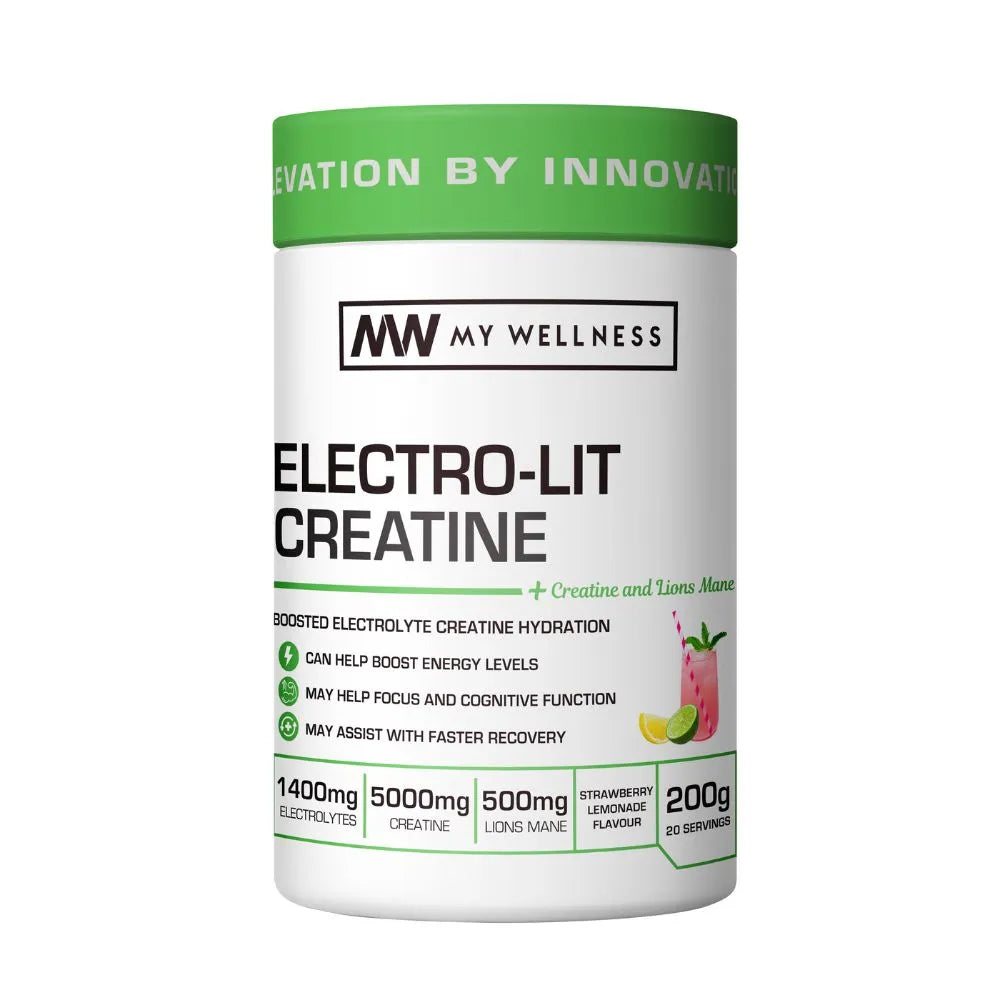 My Wellness - Electro-Lit Creatine Strawberry Lemonade 200g