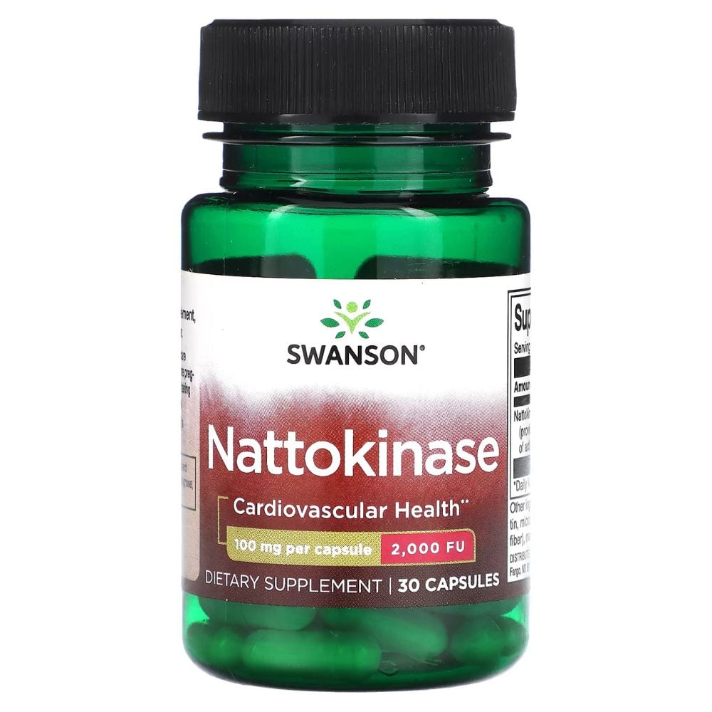 Swanson - Nattokinase 2,000 FU 100 mg 30s