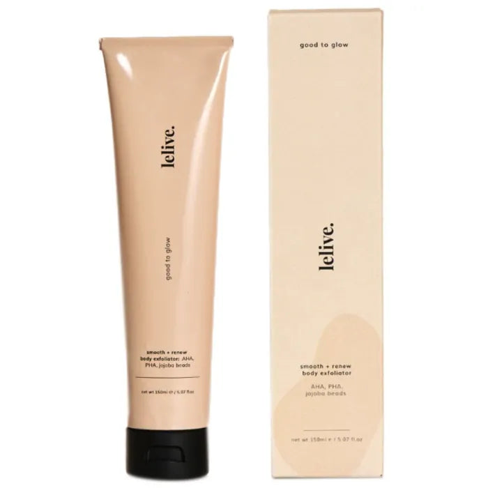 Lelive - Good to Glow Body Exfoliator Smooth + Renew 150ml