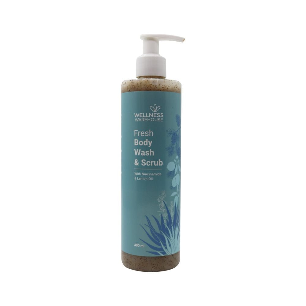 Wellness - Fresh Body Wash & Scrub 400ml