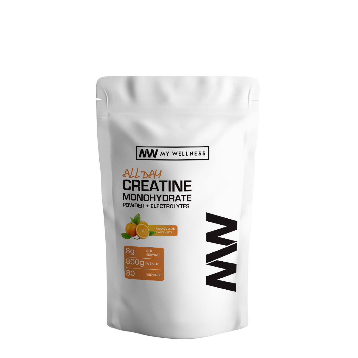My Wellness - All Day Creatine Orange 800g – Wellness Warehouse