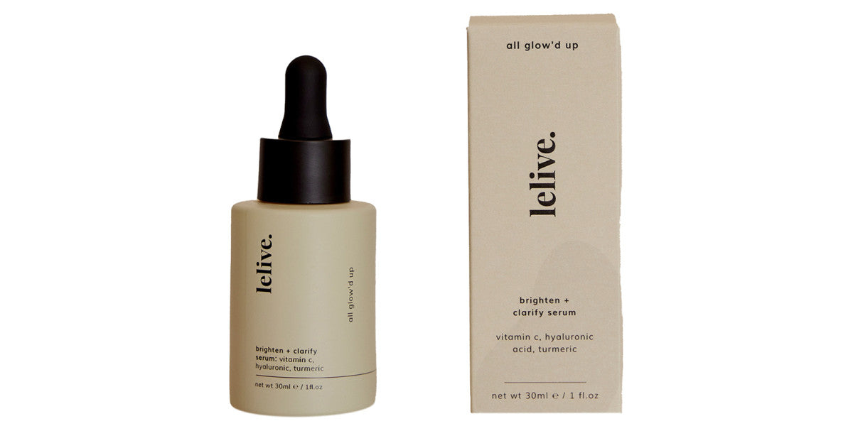 lelive - All Glow'd Up Bright Serum Vit C Turmeric & HA 30ml