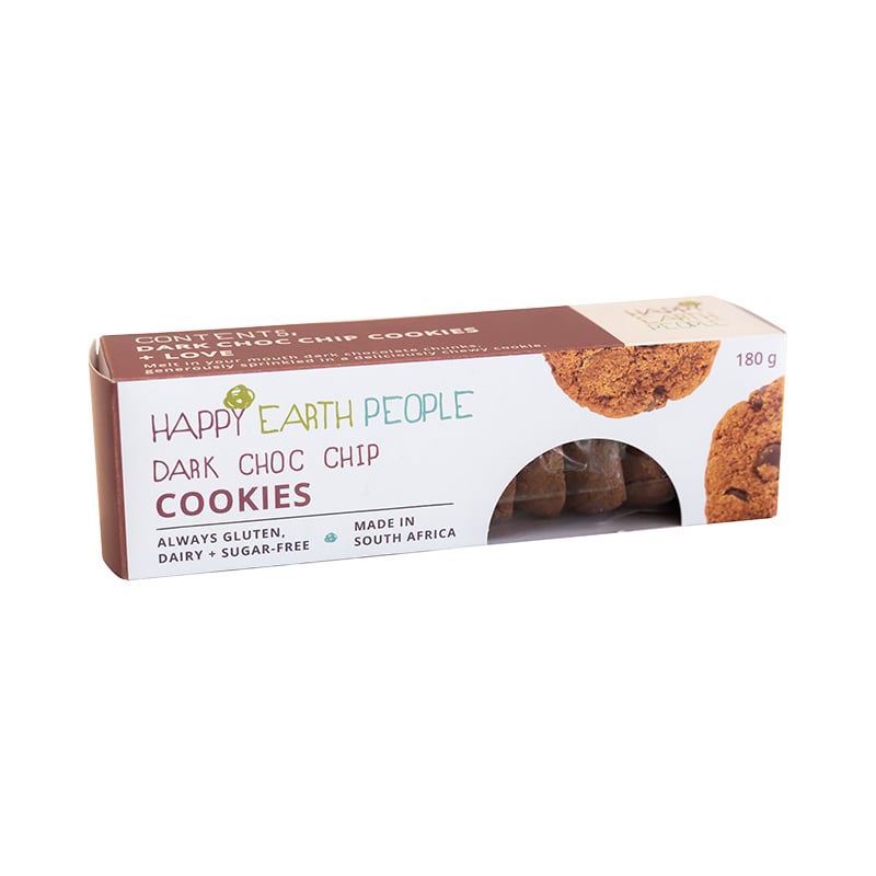 Happy Earth People - Cookies Dark Chocolate Chip 180g