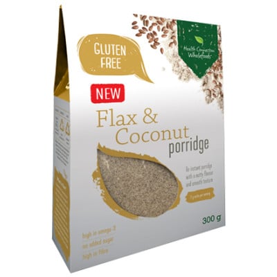 Health Connection - Flax & Coconut Porridge 300g