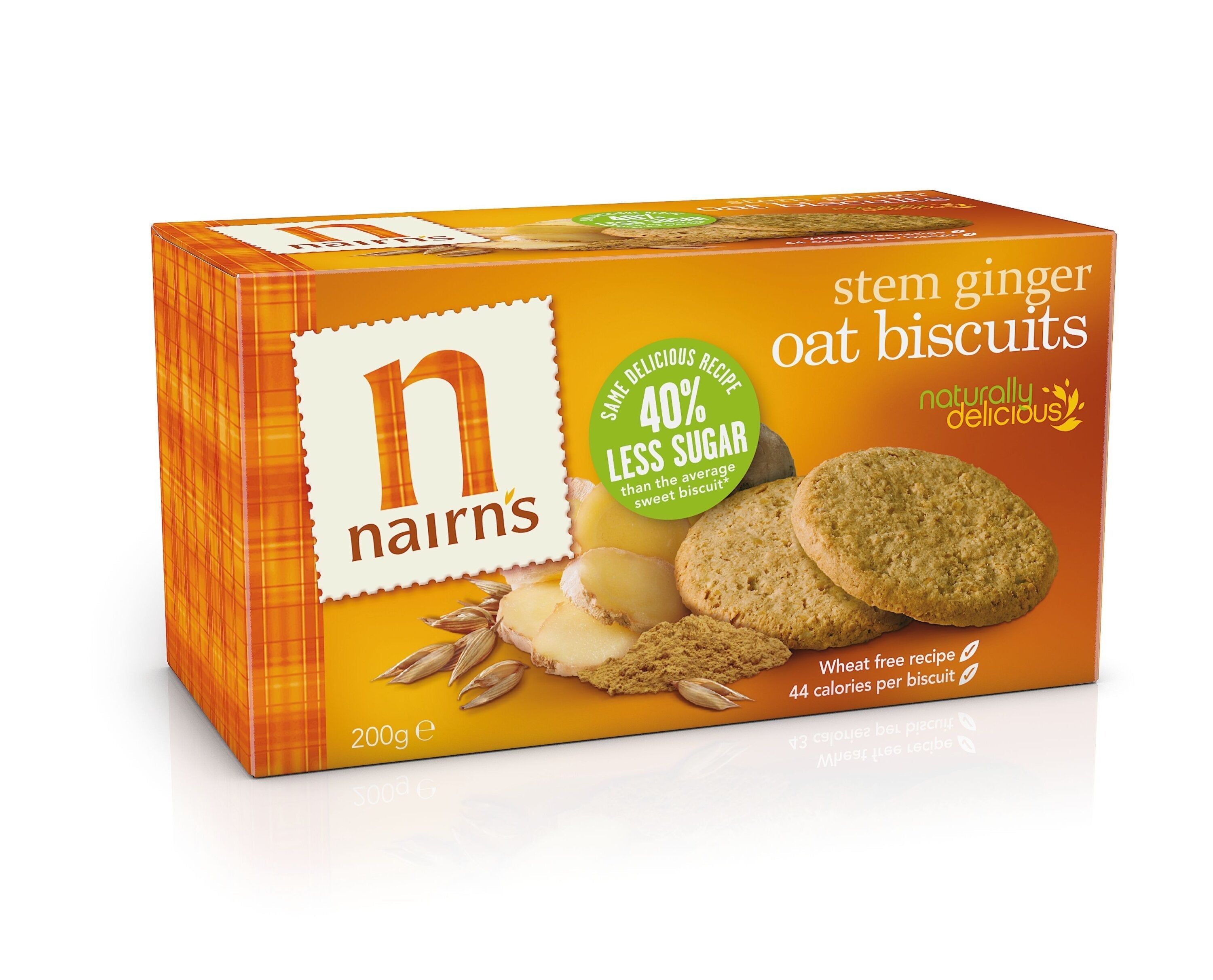 Nairns - Oat Biscuits Stem Ginger 200g