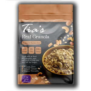 Tia's - Granola Sugar & Raisin Free 1kg