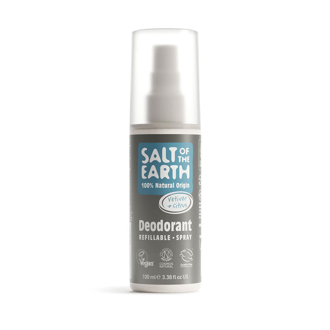 Salt of The Earth - Deodorant Spray Vetiver & Citrus 100ml