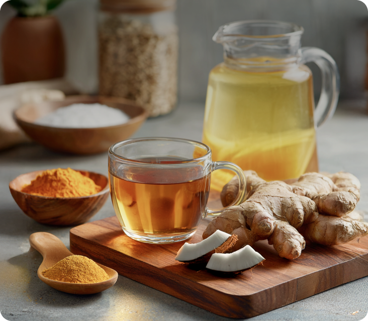 Tumeric, Coconut & Ginger Tea