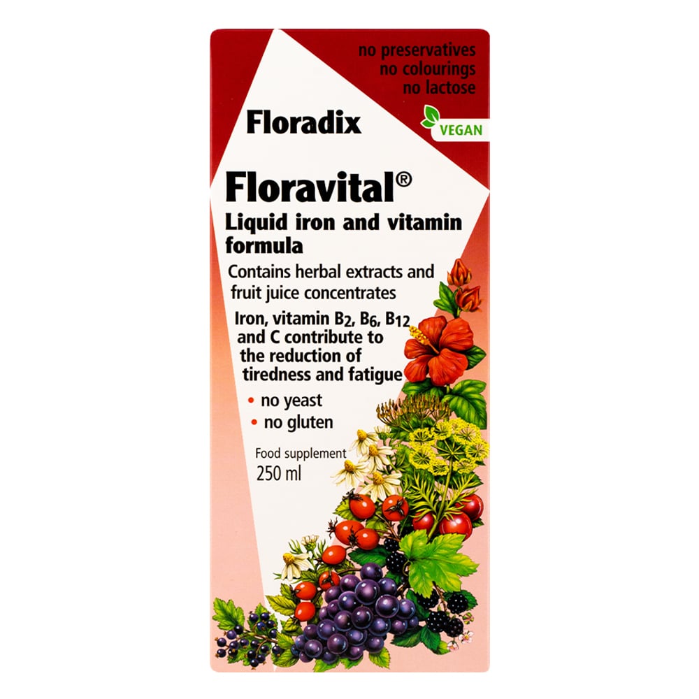 Floradix - Floravital Wheat/Gluten Free 250ml