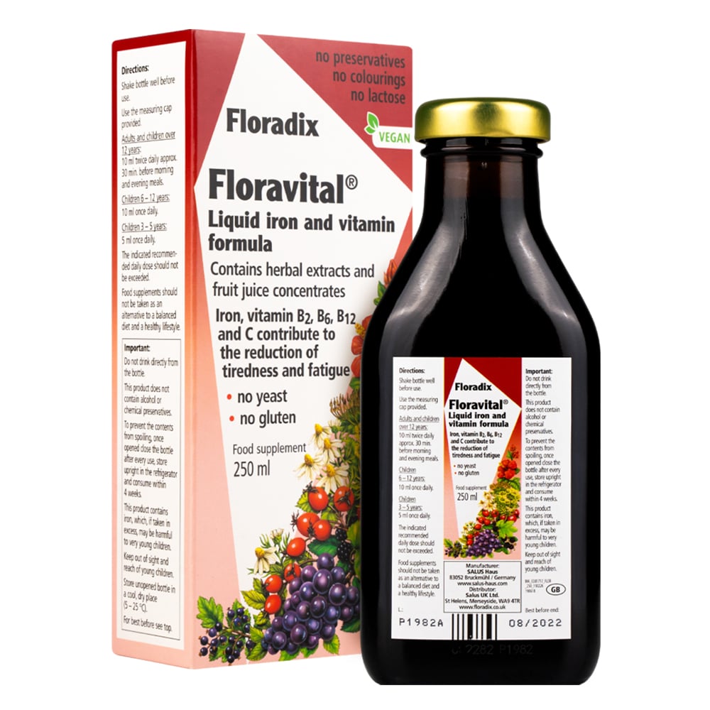 Floradix - Floravital Wheat/Gluten Free 250ml