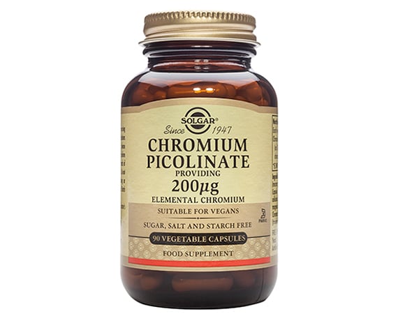 Solgar - Chromium Picolinate 200ug 90s