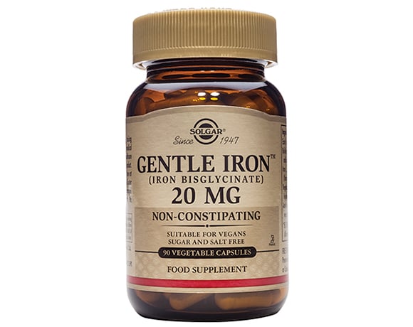 Solgar - Gentle Iron 20mg 90s