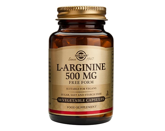 Solgar - L-Arginine 500mg 50s