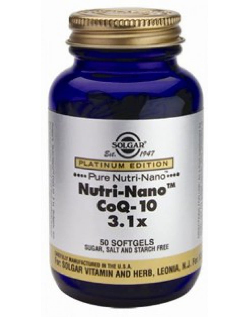 Solgar - Nutri Nano CoQ10 3.1x 50s
