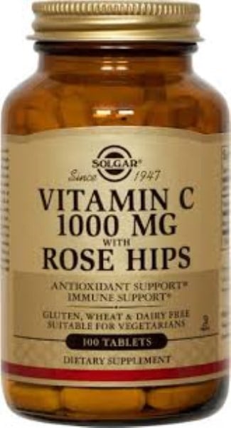 Solgar - Vit C 1000mg+Rose Hip 100s