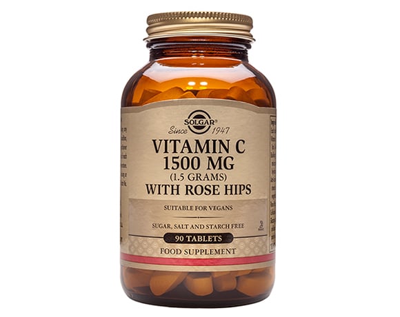 Solgar - Vit C 1500mg+Rose Hip 90s