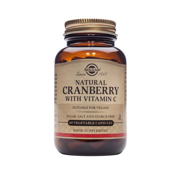 Solgar - Cranberry Extract+Vit C 60s
