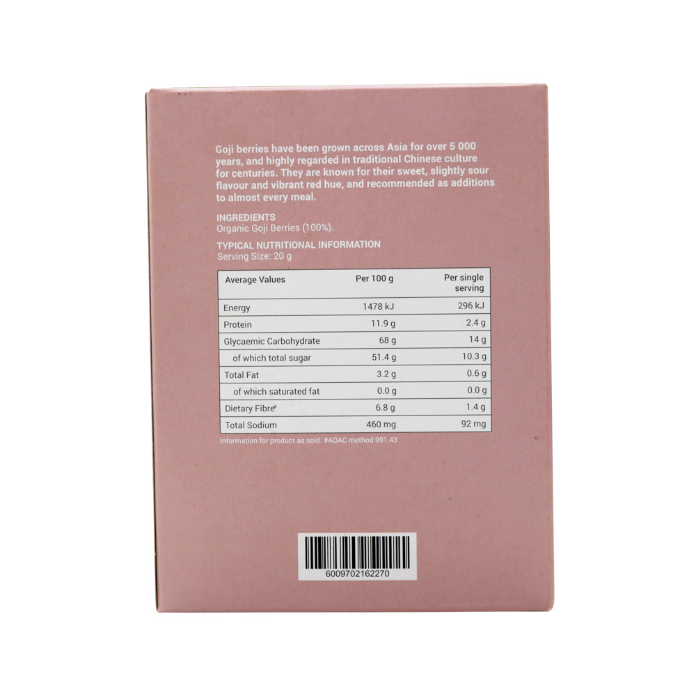 Wellness - Goji Berries Organic 200g