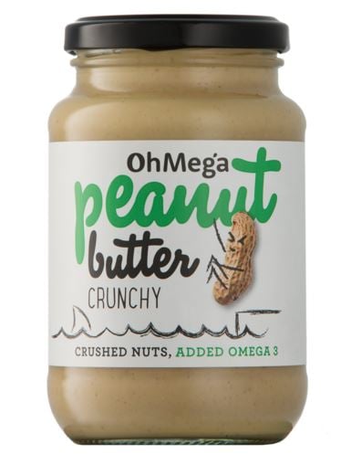 Oh Mega - Peanut Butter Crunchy 400g