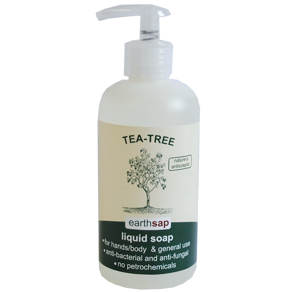 Earthsap - Tea Tree Liquid Soap with Pump 250ml