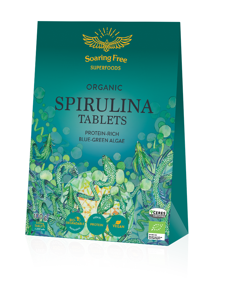 Soaring Free - Spirulina Tablets 100g