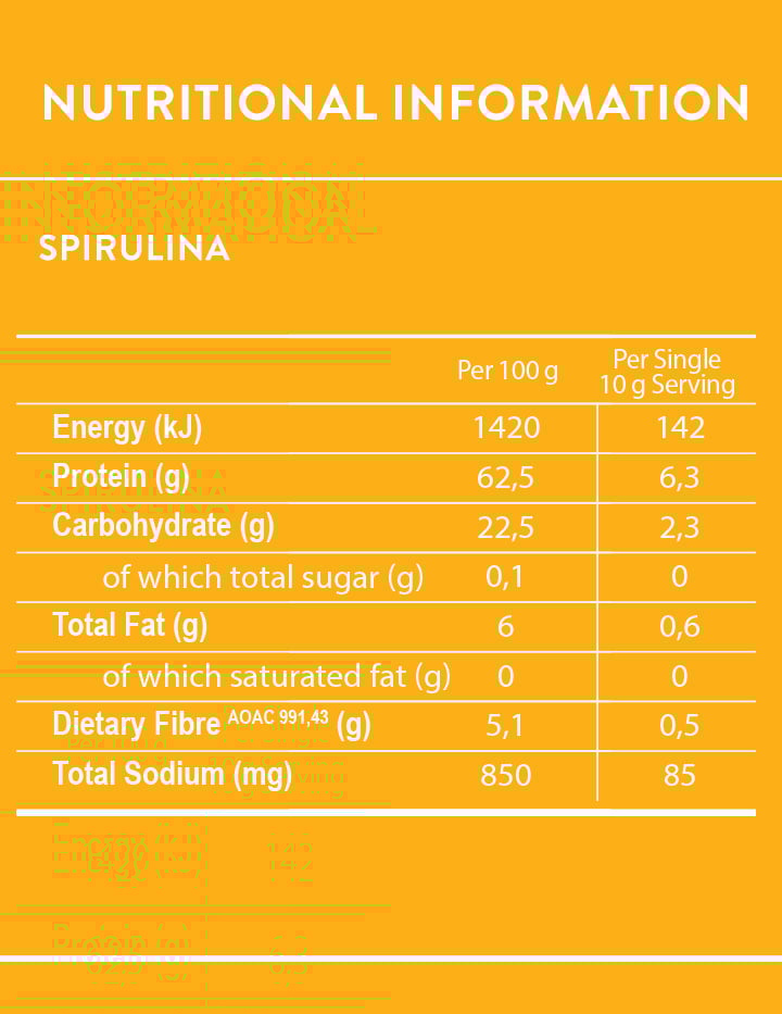 Soaring Free - Spirulina Tablets 100g