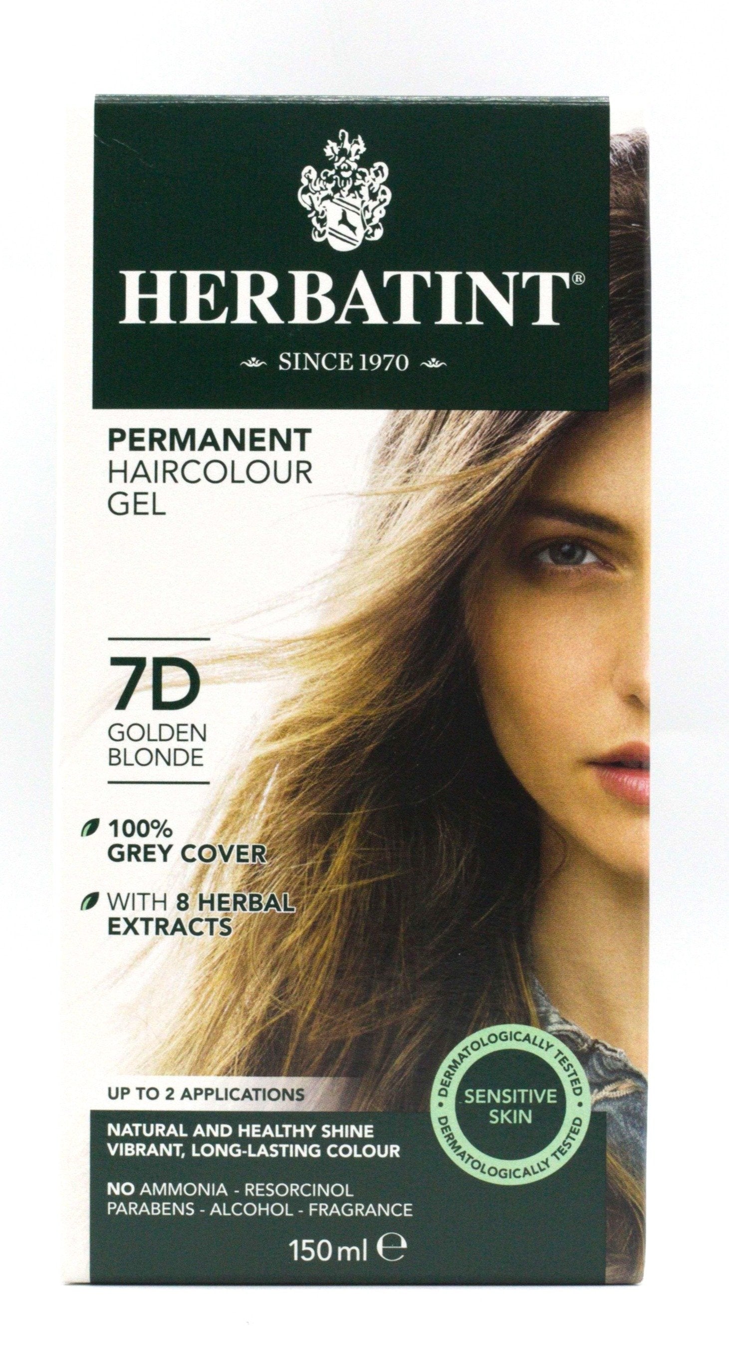 Herbatint - Hair Colour Golden Blonde 7D 150ml