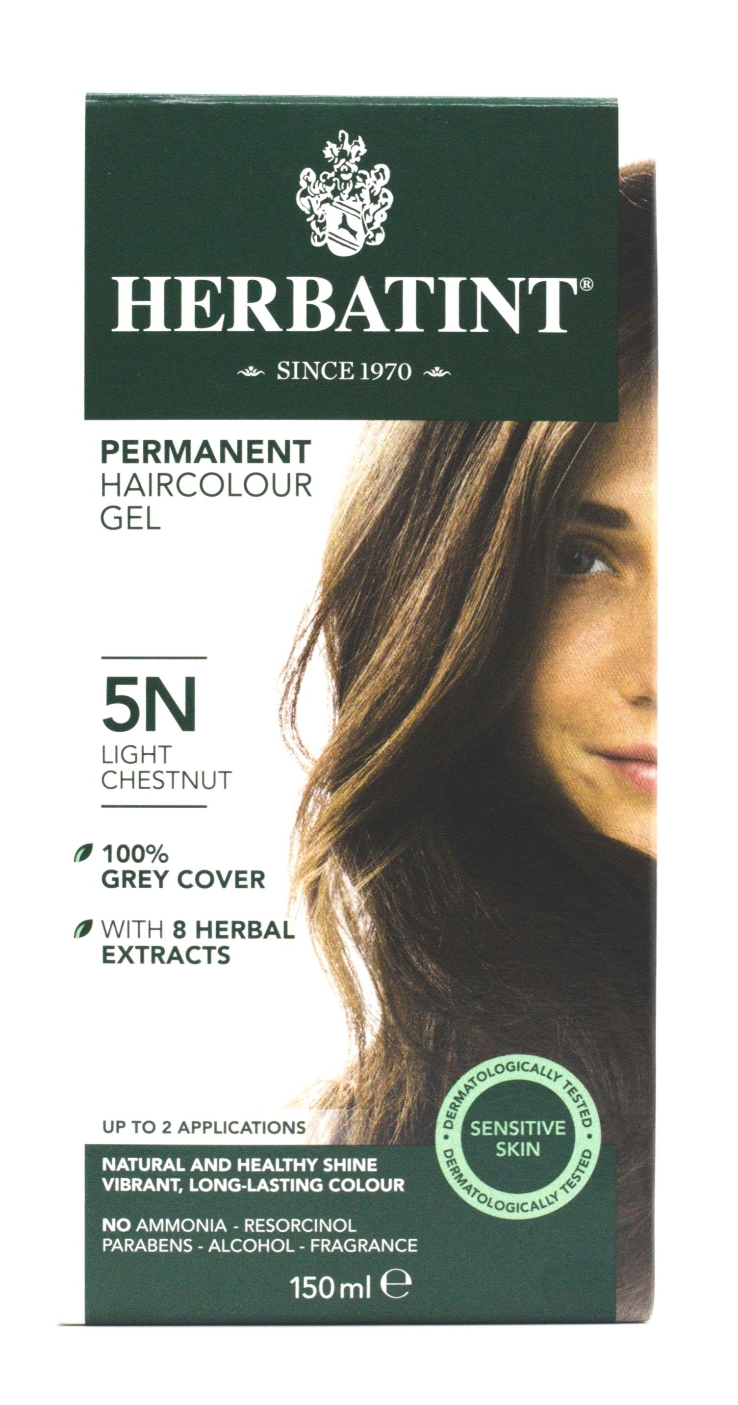 Herbatint - Hair Colour Light Chestnut 5N 150ml