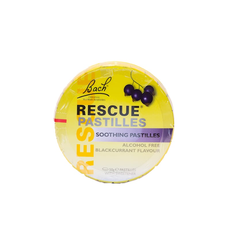 Bach - Rescue Pastilles Blackcurrant 50g