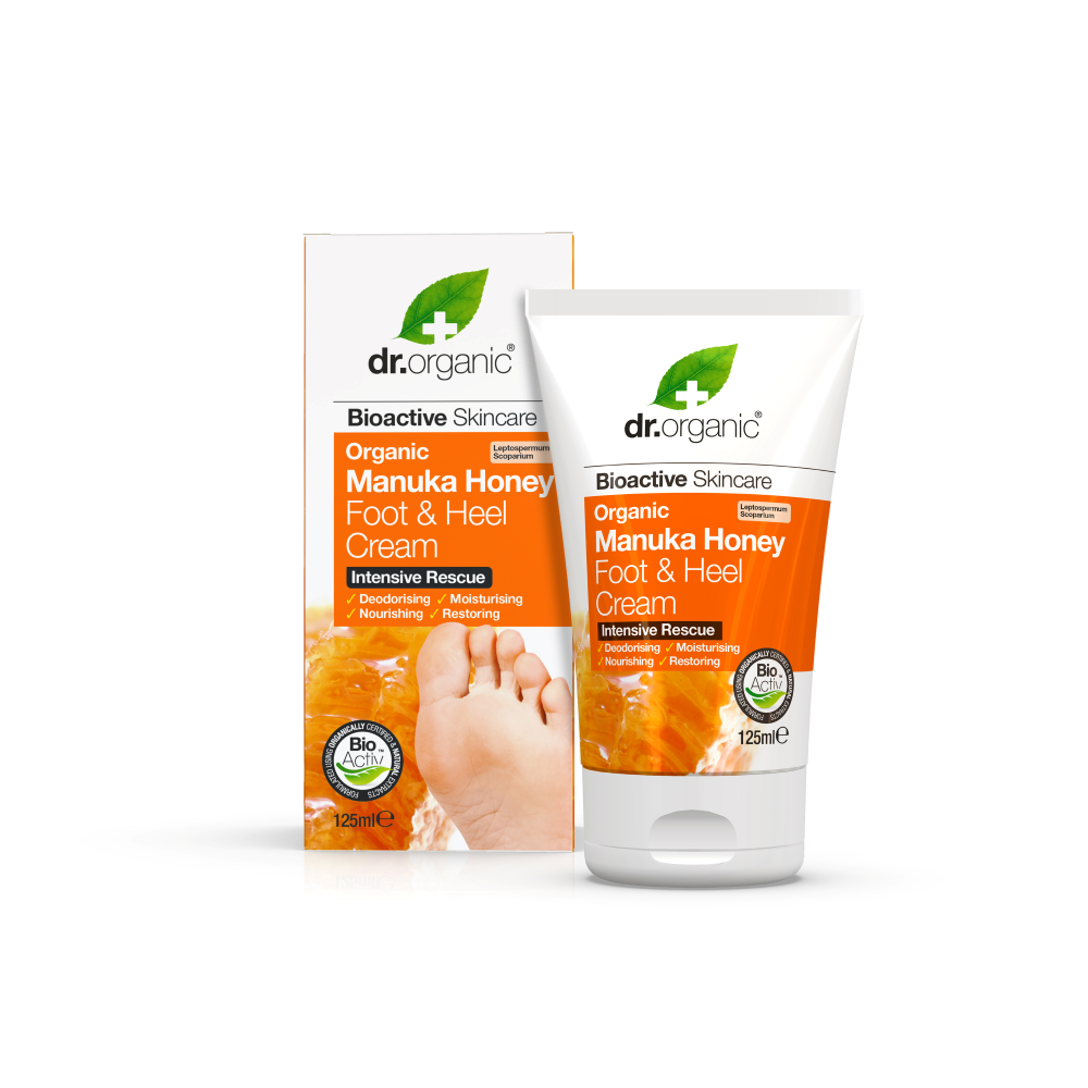 Dr Organic - Manuka Honey Foot & Heel Cream 125ml