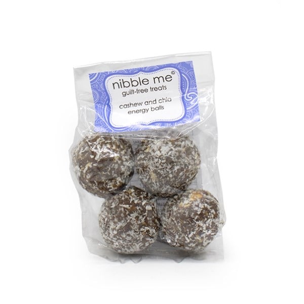 Nibble Me - Balls Cashew Chia Energy 120g