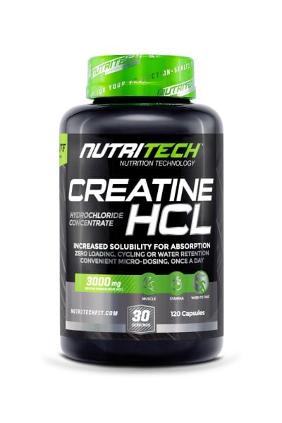 Nutritech - Creatine HCL 120s