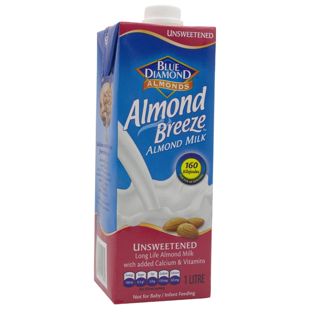 Almond Breeze - Almond Milk Unsweetened 1lt