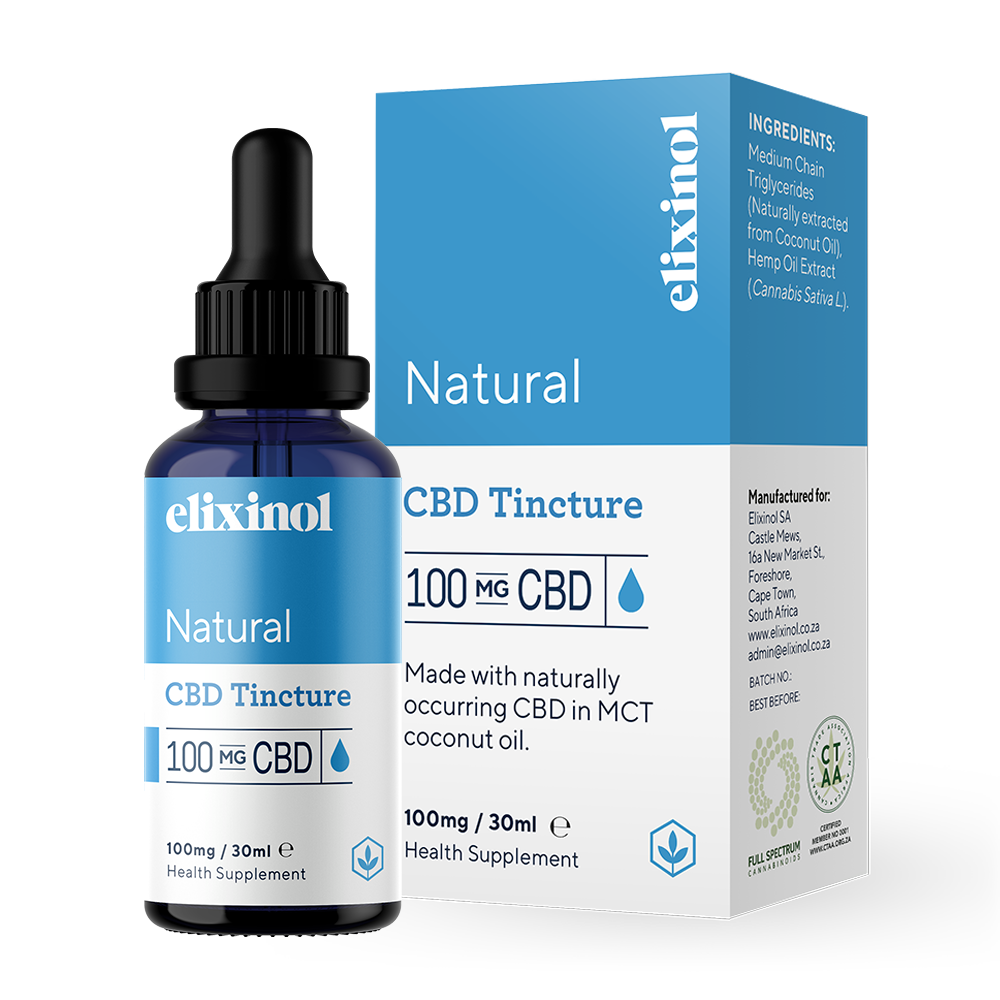 Elixinol - 100mg Natural 30ml