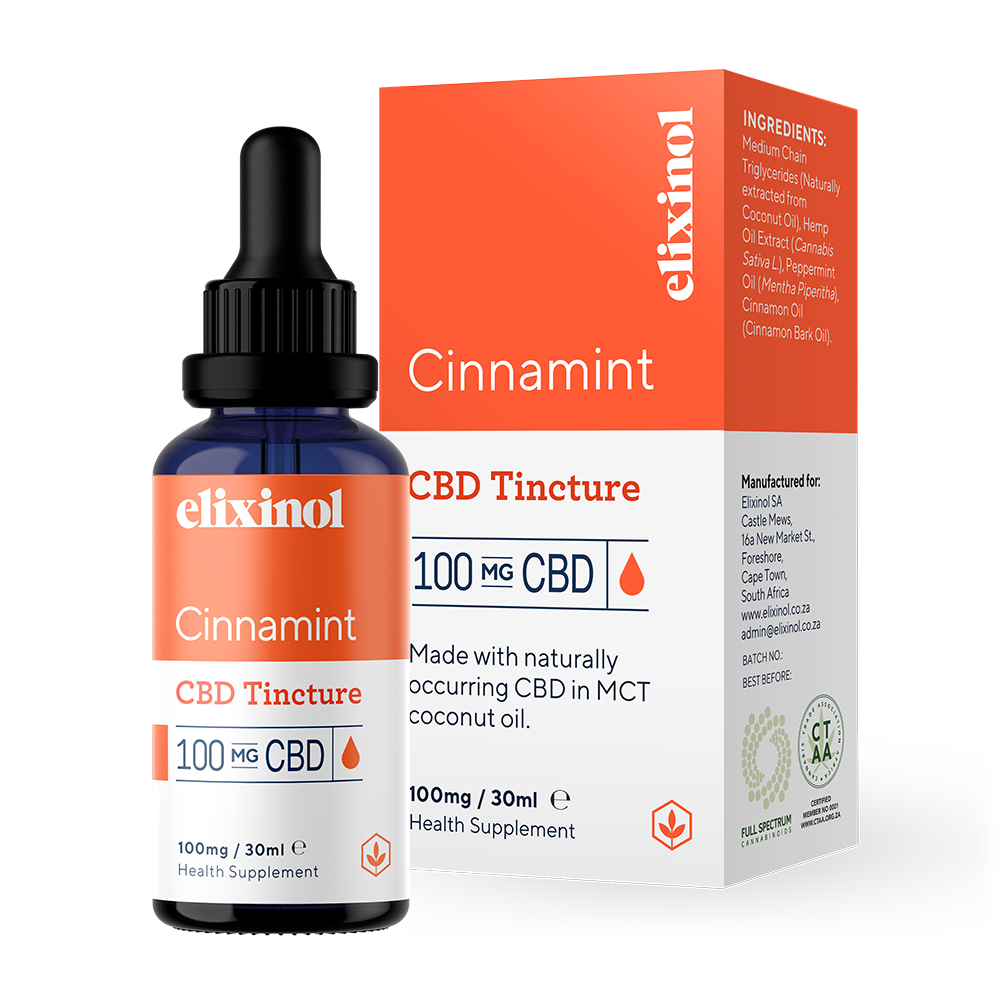 Elixinol - 100mg Cinnamint 30ml